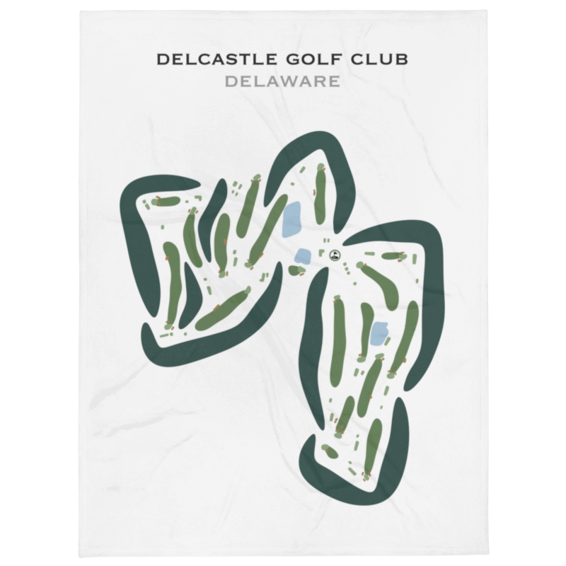 Delcastle Golf Club, Delaware - Printed Golf Courses