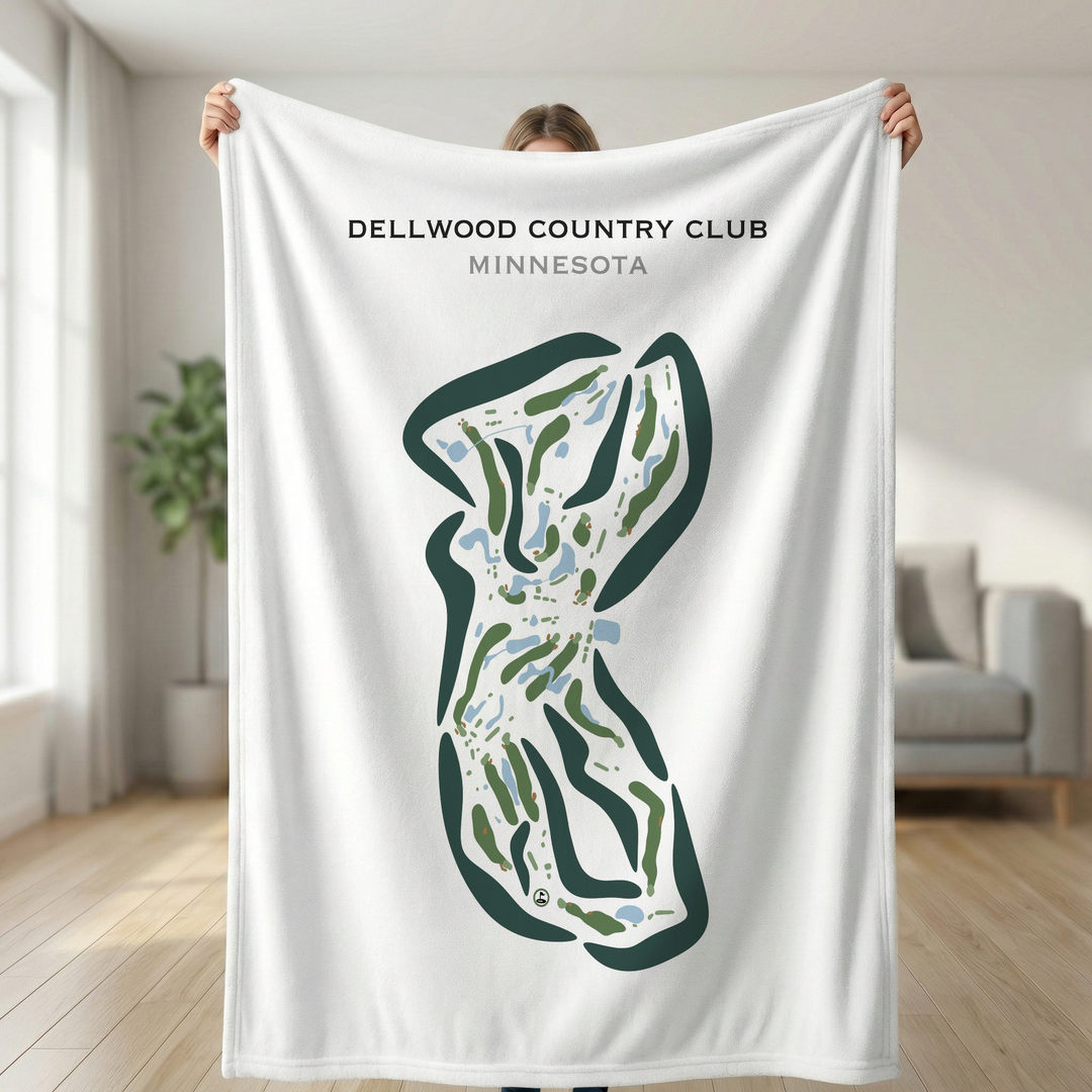 Dellwood Country Club, Minnesota - Printed Golf Courses