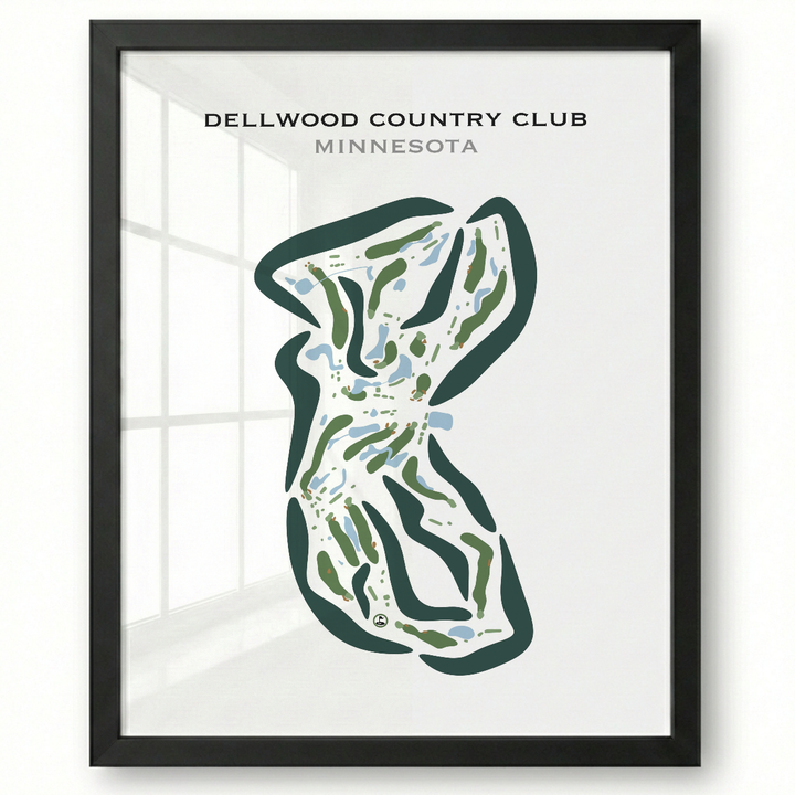 Dellwood Country Club, Minnesota - Printed Golf Courses