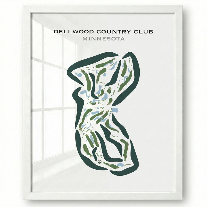 Dellwood Country Club, Minnesota - Printed Golf Courses