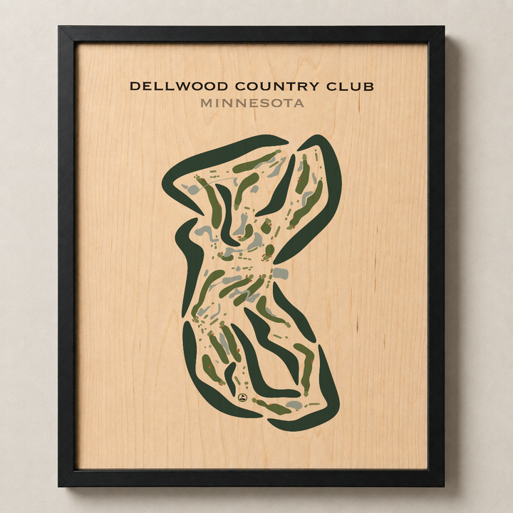 Dellwood Country Club, Minnesota - Printed Golf Courses