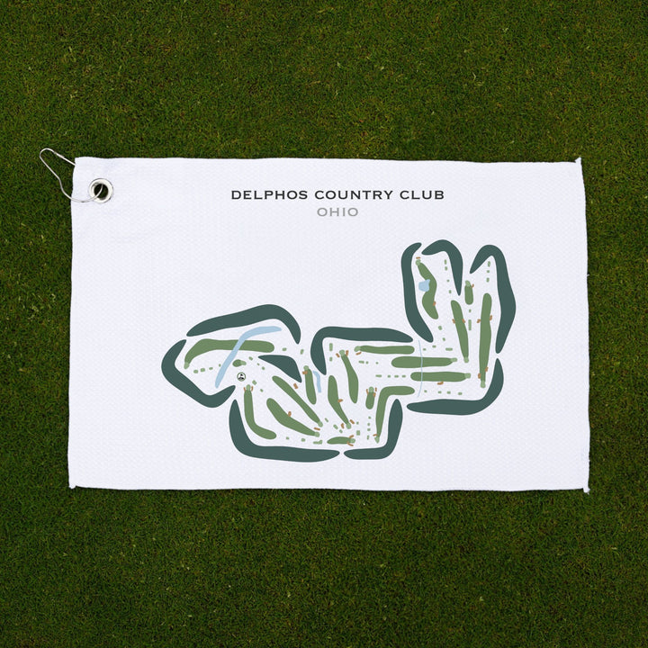 Delphos Country Club, Ohio - Printed Golf Courses
