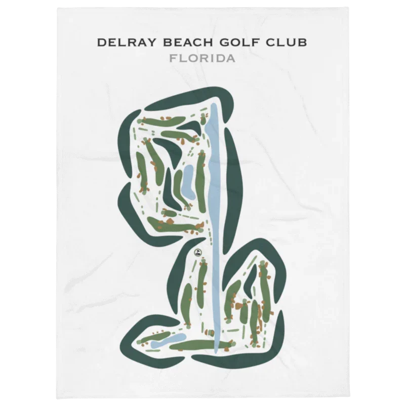 Delray Dunes Golf Club, Florida - Printed Golf Courses