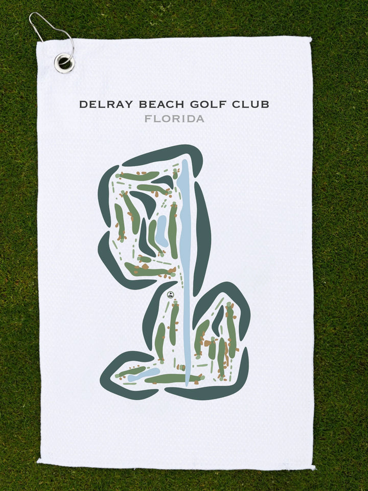 Delray Dunes Golf Club, Florida - Printed Golf Courses