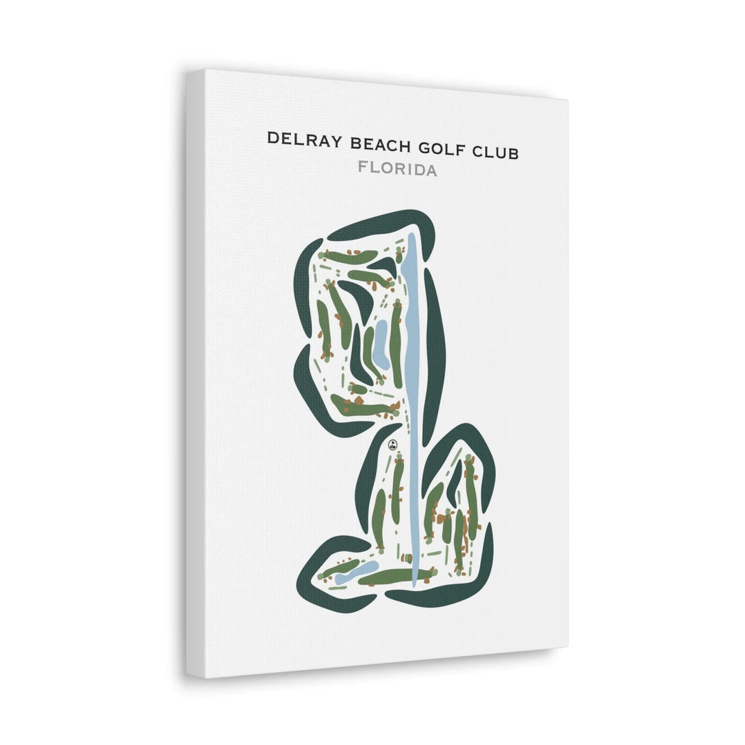Delray Dunes Golf Club, Florida - Printed Golf Courses