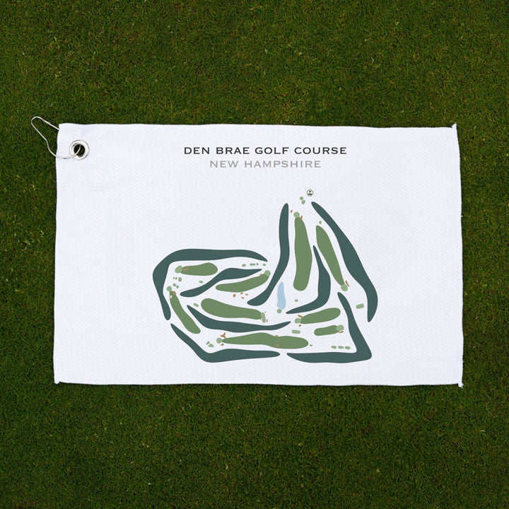 Den Brae Golf Course, New Hampshire - Printed Golf Courses