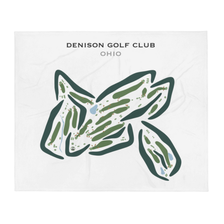 Denison Golf Club, Ohio - Printed Golf Courses