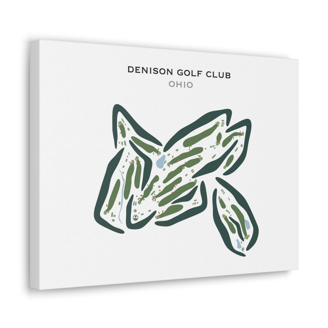 Denison Golf Club, Ohio - Printed Golf Courses