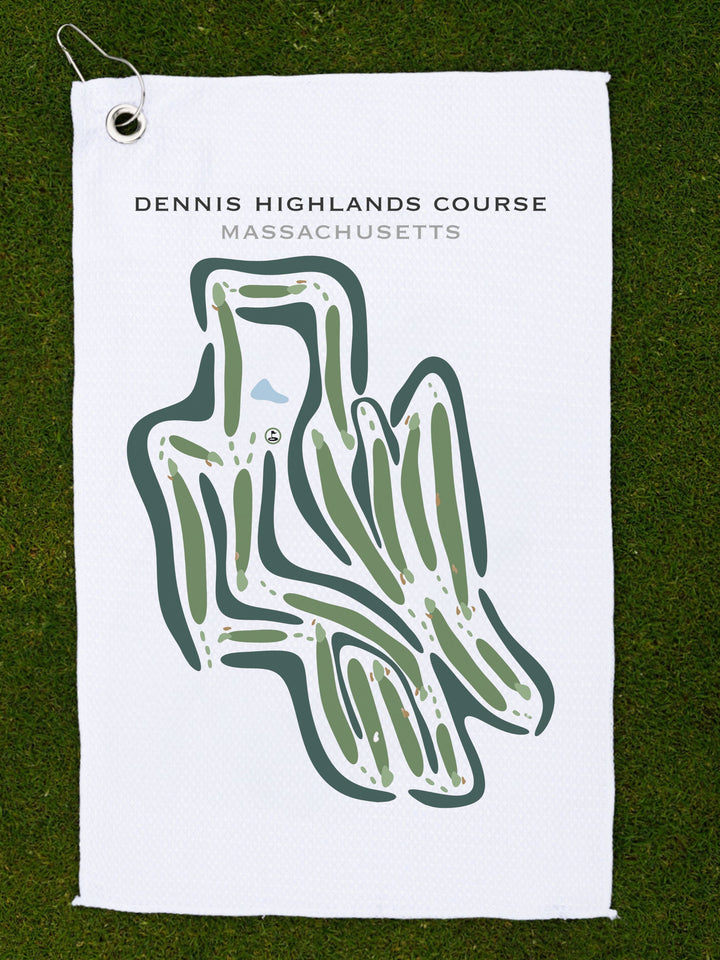 Dennis Highlands Golf Course, Massachusetts - Printed Golf Courses