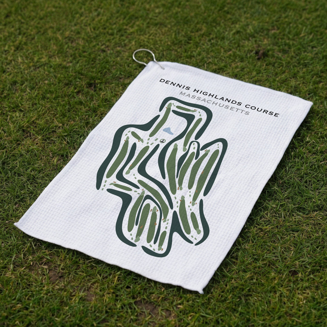 Dennis Highlands Golf Course, Massachusetts - Printed Golf Courses