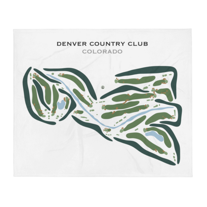 Denver Country Club, Colorado - Printed Golf Courses