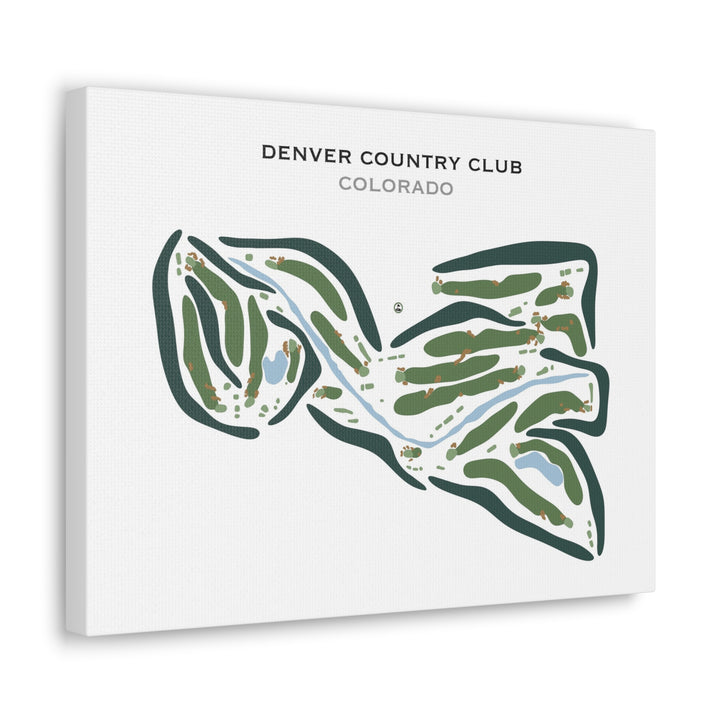 Denver Country Club, Colorado - Printed Golf Courses