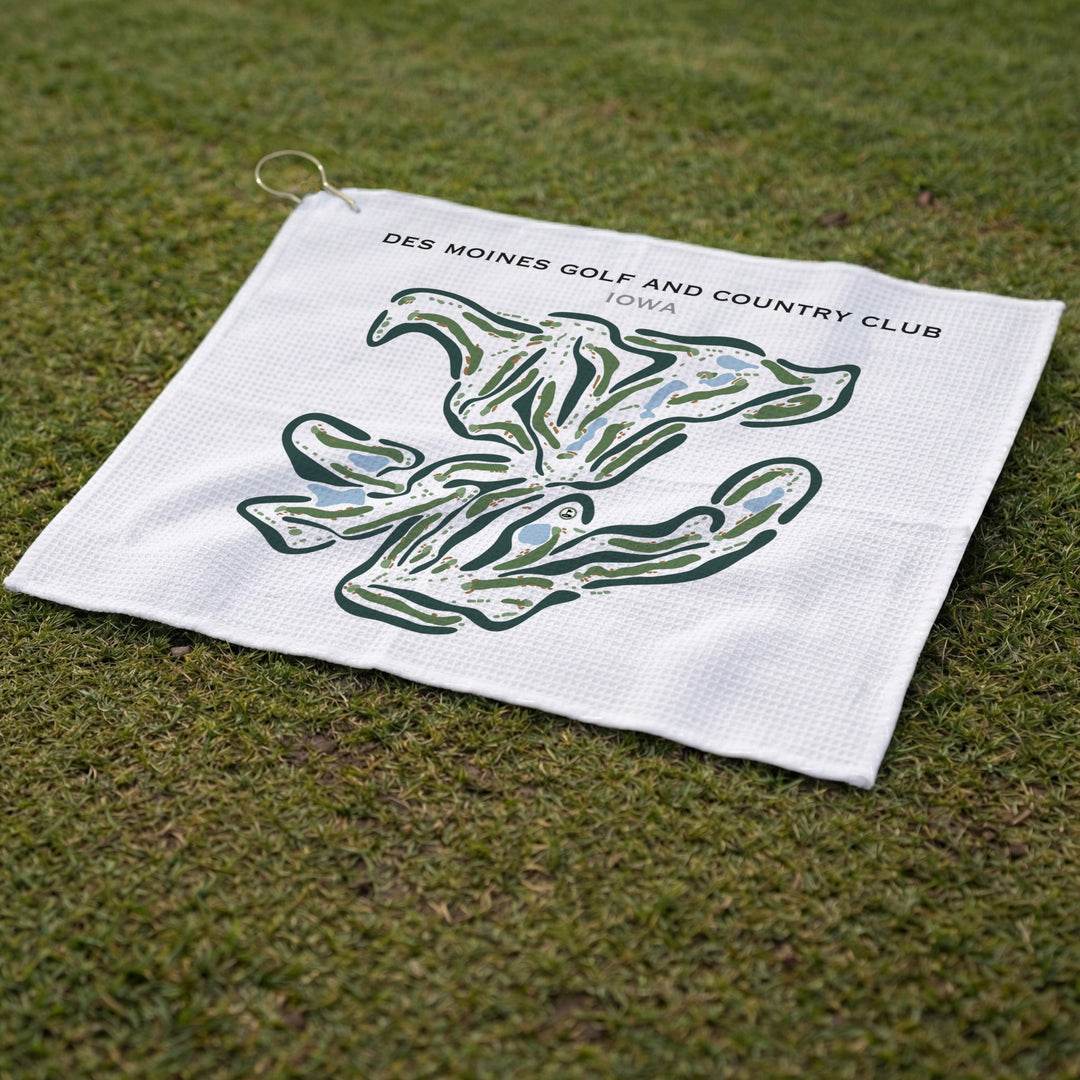 Des Moines Golf & Country Club, Iowa - Printed Golf Courses