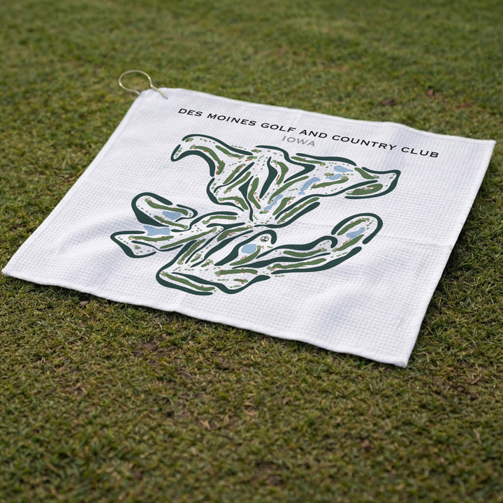 Des Moines Golf & Country Club, Iowa - Printed Golf Courses