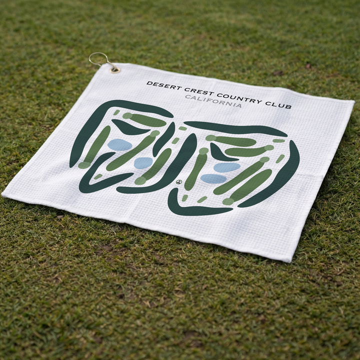 Desert Crest Country Club, California - Printed Golf Courses