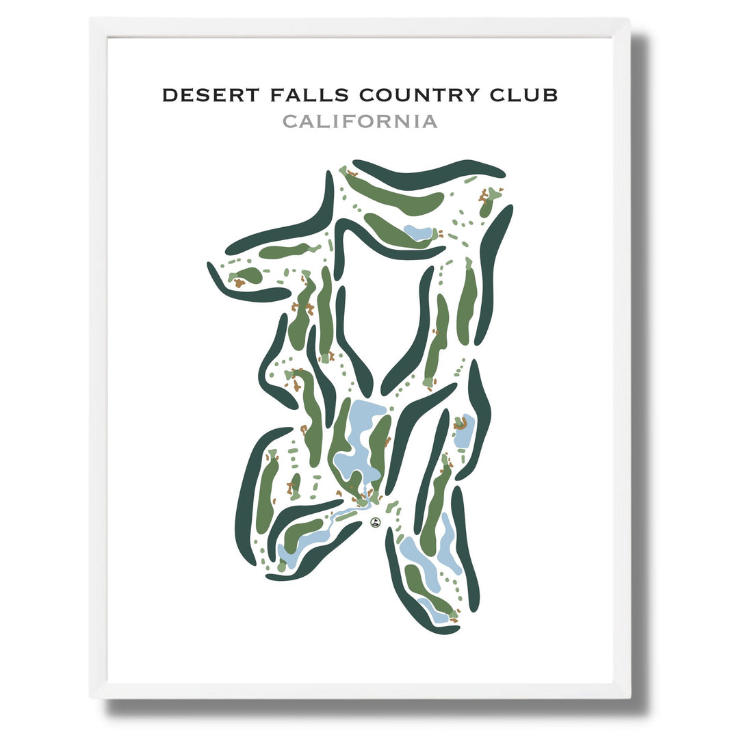 Desert Falls Country Club, California - Printed Golf Course