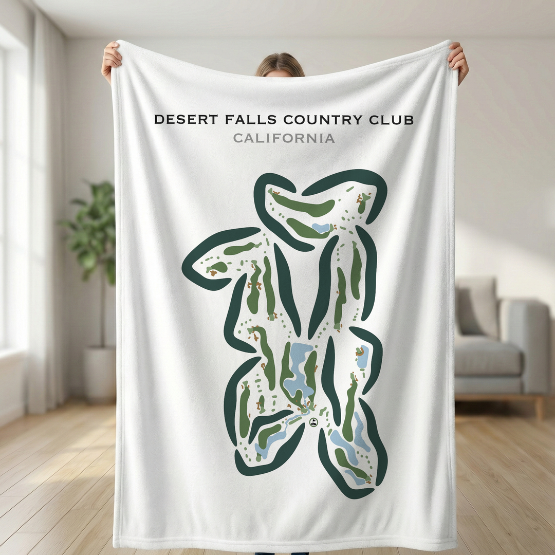 Desert Falls Country Club, California - Printed Golf Course