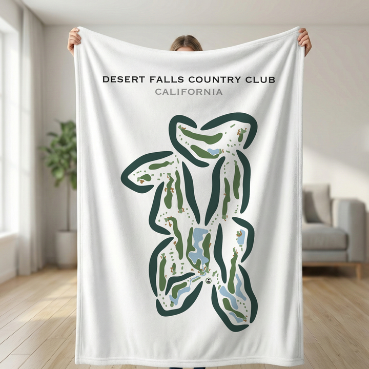 Desert Falls Country Club, California - Printed Golf Course