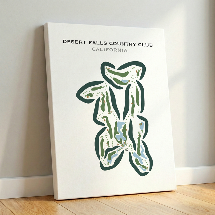 Desert Falls Country Club, California - Printed Golf Course