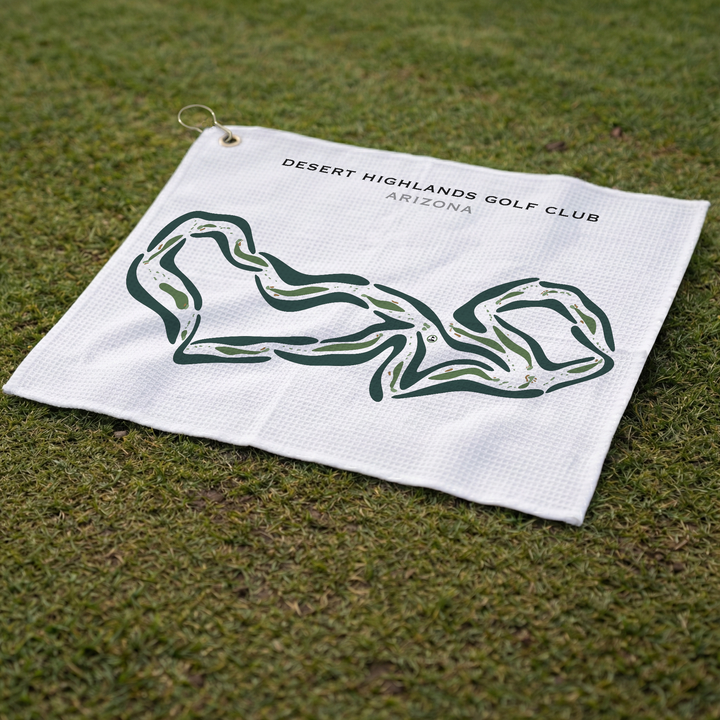 Desert Highlands Golf Club, Arizona - Printed Golf Courses