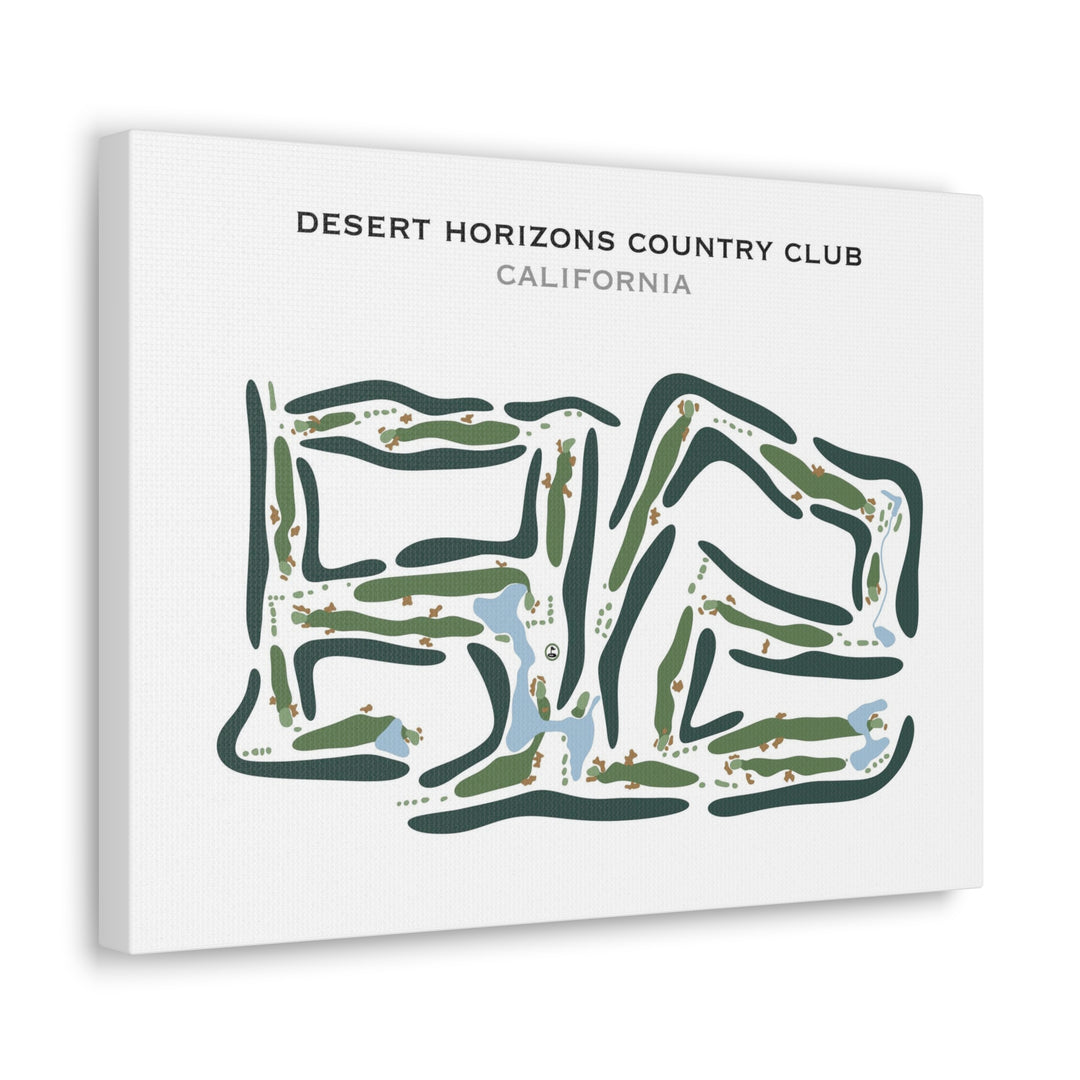 Desert Horizon Country Club, California - Printed Golf Course