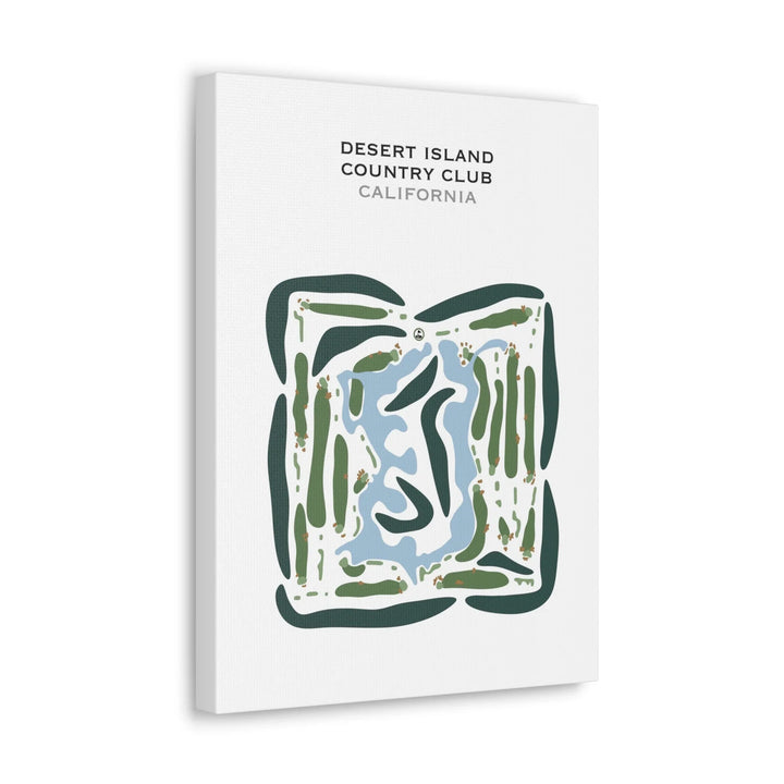 Desert Island Country Club, California - Printed Golf Courses