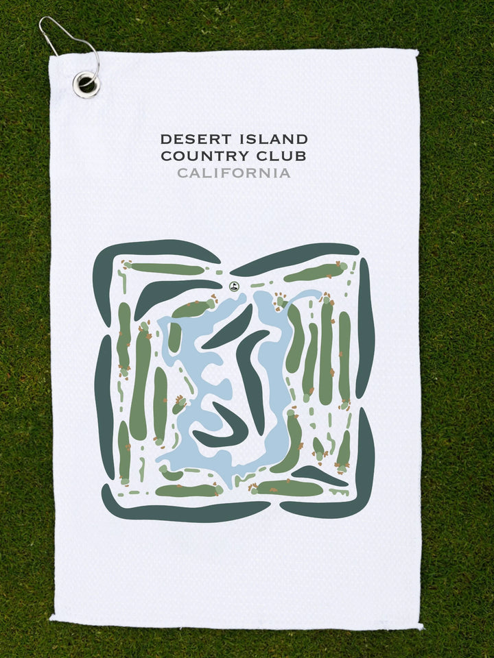 Desert Island Country Club, California - Printed Golf Courses