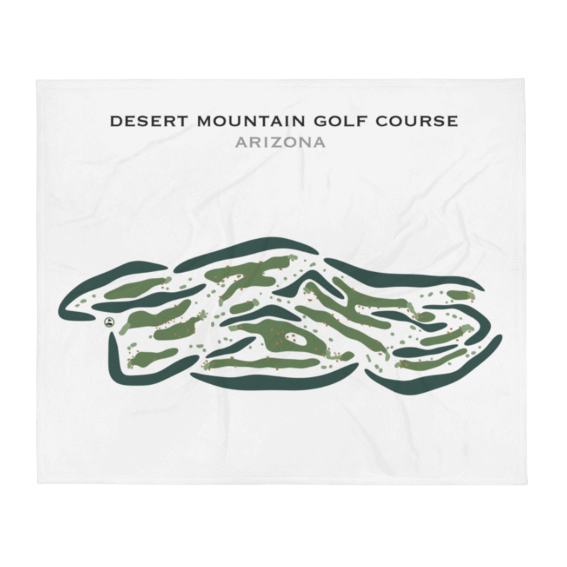 Desert Mountain Golf Course, Arizona - Printed Golf Courses