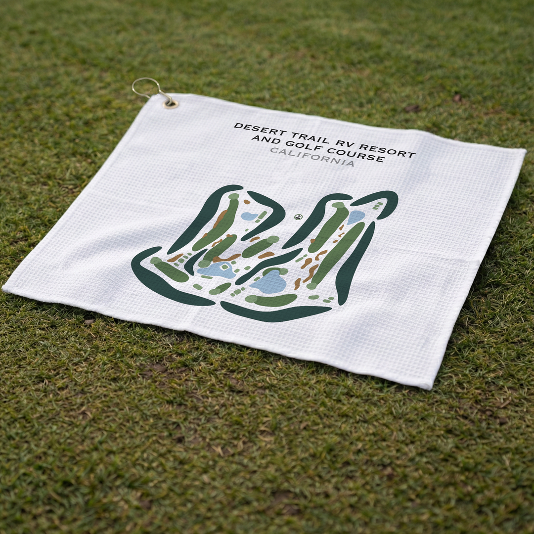 Desert Trail RV Resort & Golf Course, California - Printed Golf Courses