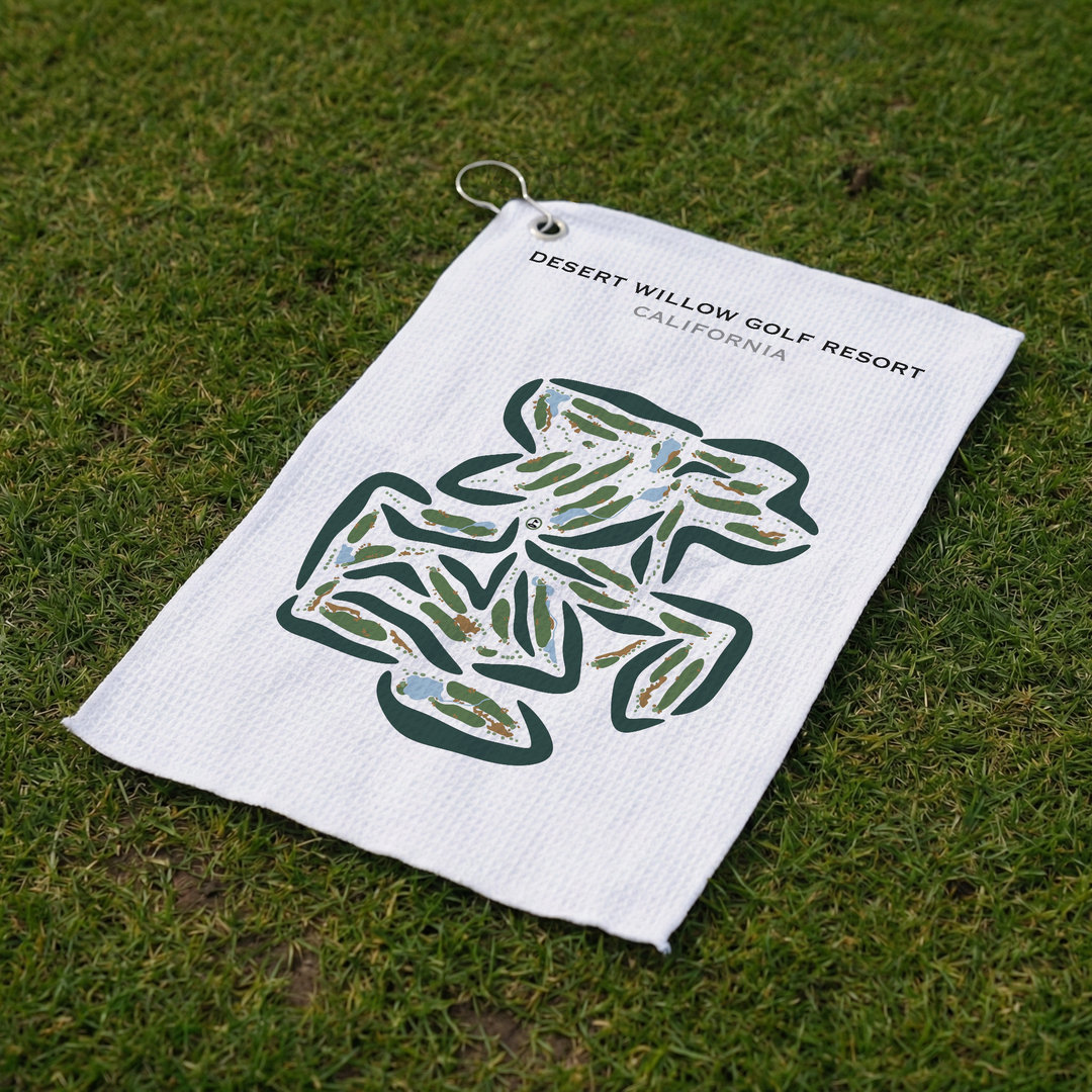 Desert Willow Golf Resort, California - Printed Golf Courses