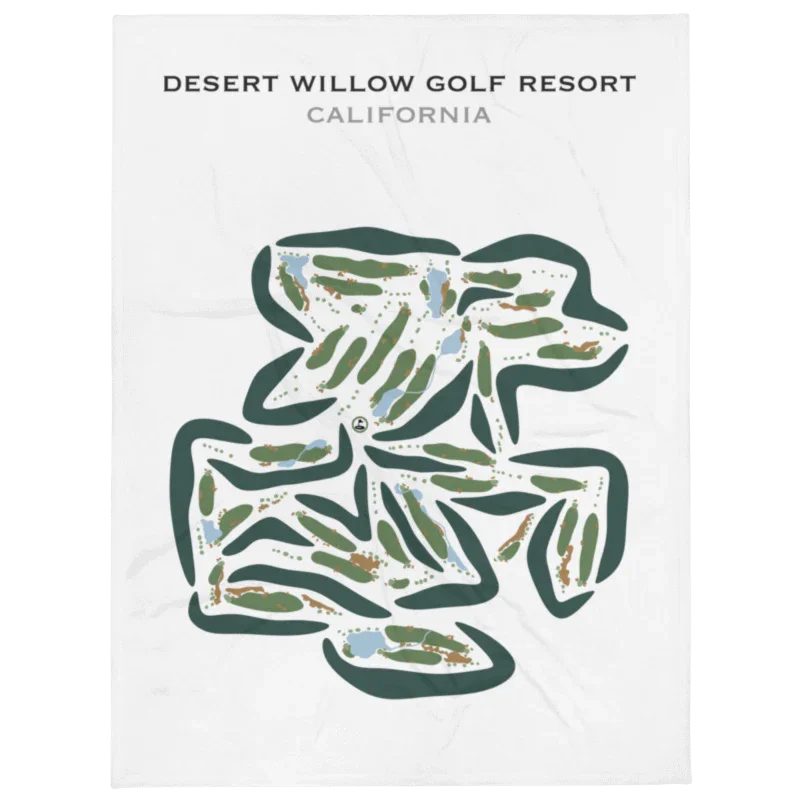 Desert Willow Golf Resort, California - Printed Golf Courses