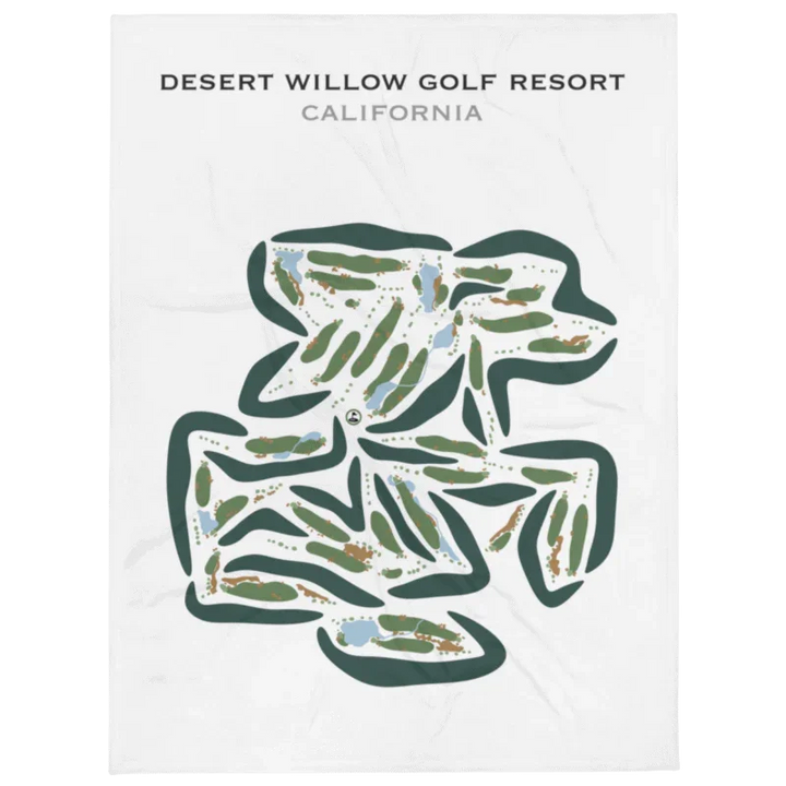 Desert Willow Golf Resort, California - Printed Golf Courses