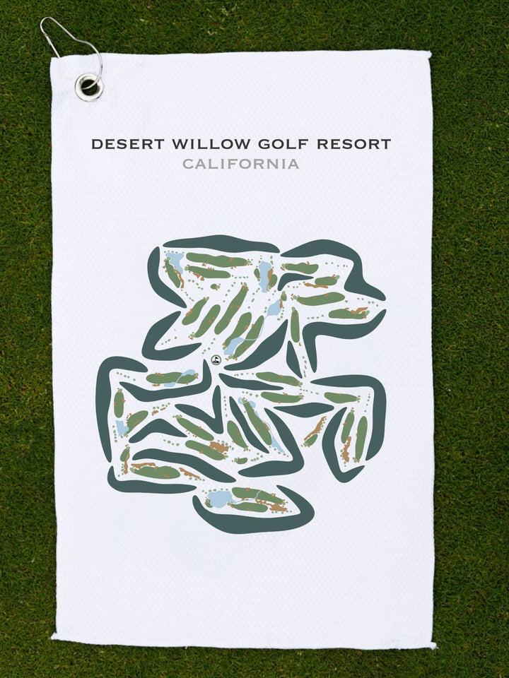 Desert Willow Golf Resort, California - Printed Golf Courses