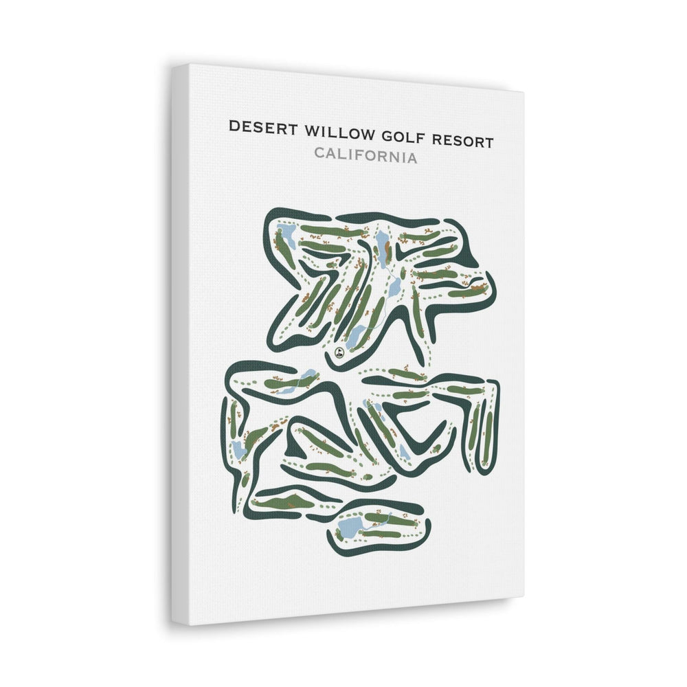 Desert Willow Golf Resort, California - Printed Golf Courses - Golf Course Prints