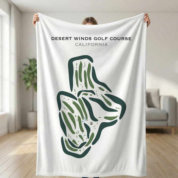 Desert Winds Golf Course, California - Printed Golf Courses