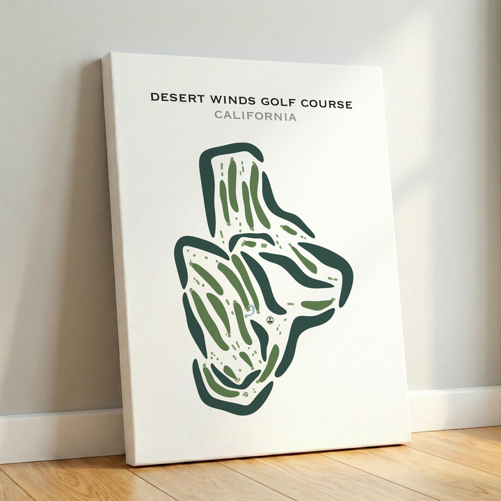 Desert Winds Golf Course, California - Printed Golf Courses