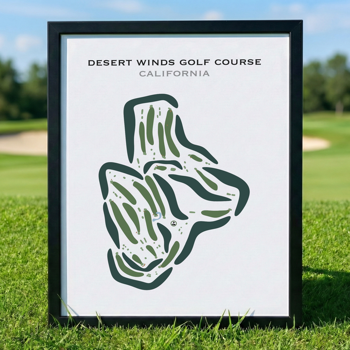 Desert Winds Golf Course, California - Printed Golf Courses