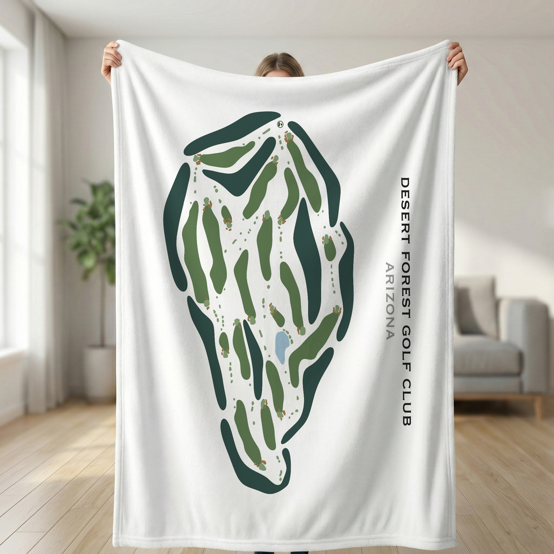 Desert Forest Golf Club, Arizona - Printed Golf Courses