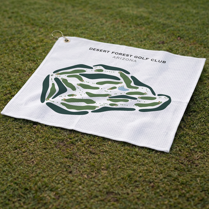Desert Forest Golf Club, Arizona - Printed Golf Courses