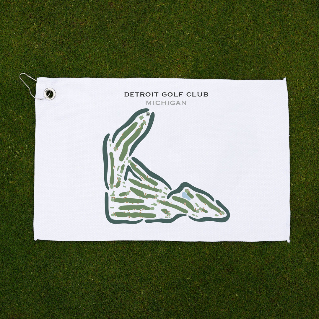 Detroit Country Club, Minnesota - Printed Golf Courses