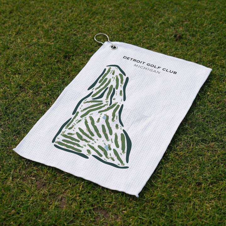 Detroit Golf Club, Michigan - Printed Golf Course