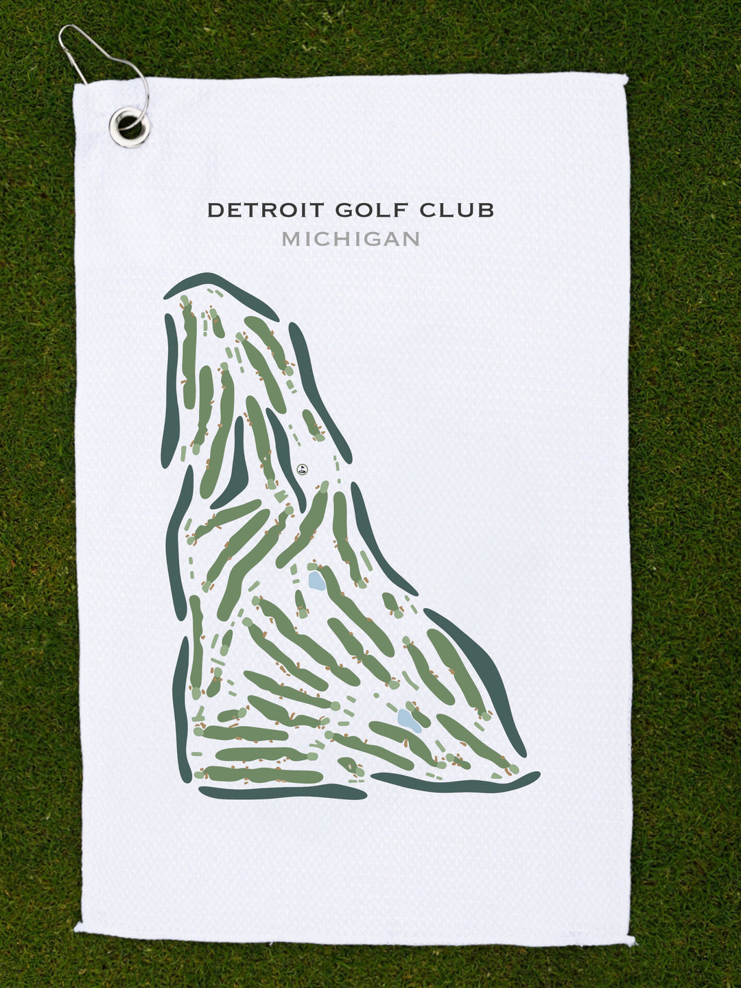 Detroit Golf Club, Michigan - Printed Golf Course