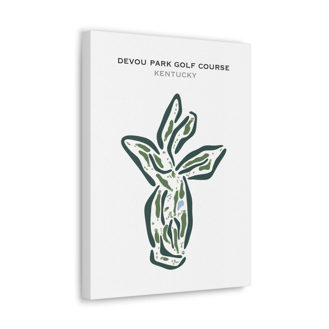 Devou Park Golf Course, Kentucky - Printed Golf Courses