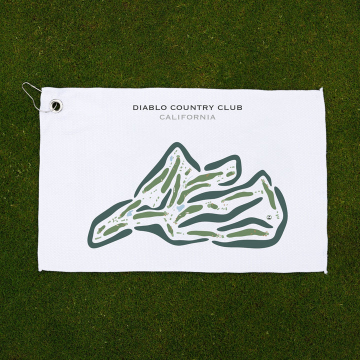 Diablo Country Club, California - Printed Golf Courses