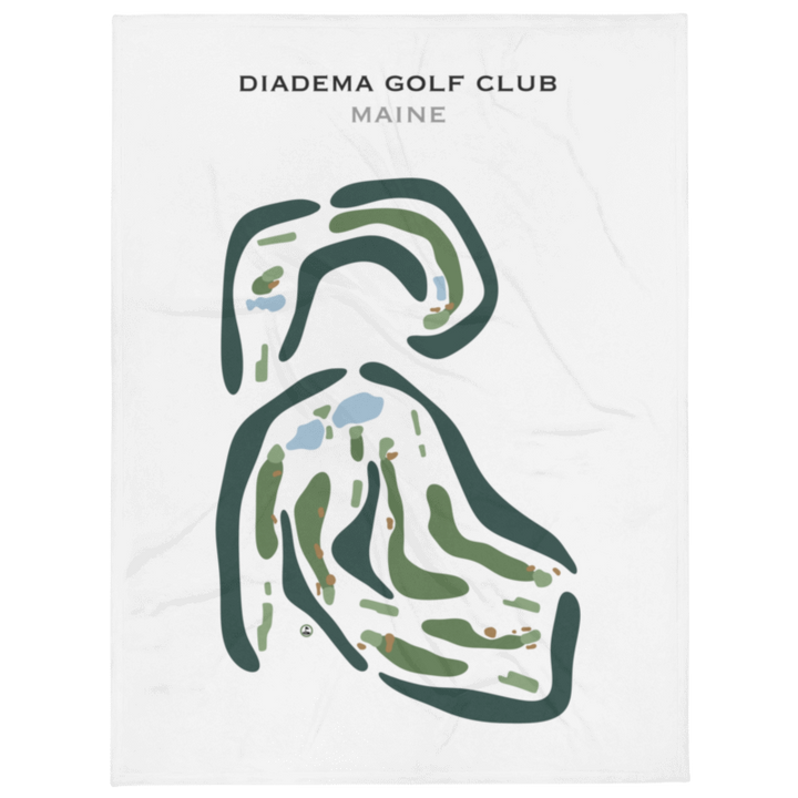 Diadema Golf Club, Maine - Printed Golf Courses