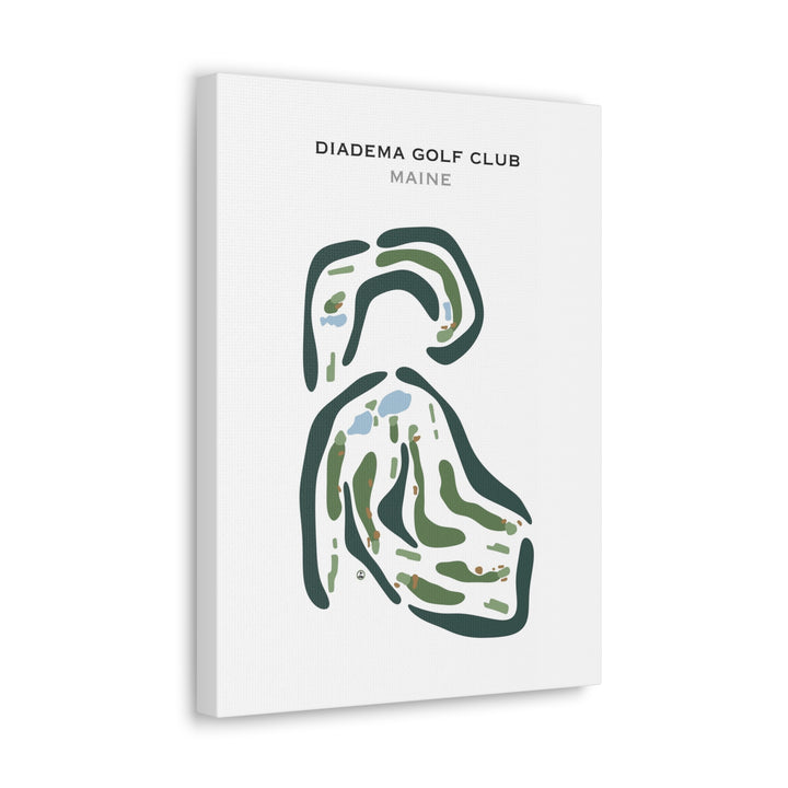 Diadema Golf Club, Maine - Printed Golf Courses