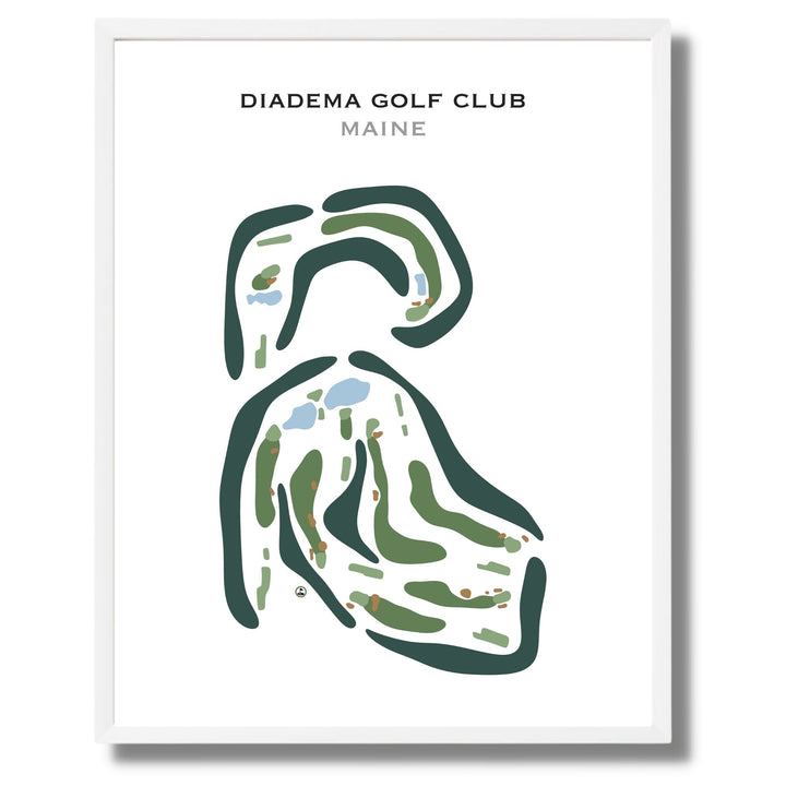 Diadema Golf Club, Maine - Printed Golf Courses