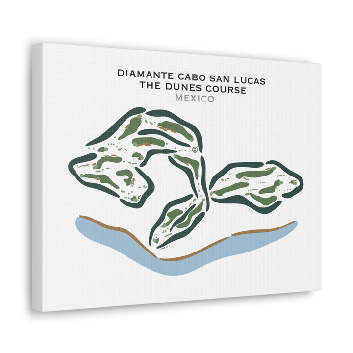 Diamante Cabo San Lucas The Dunes Course, Mexico - Printed Golf Courses