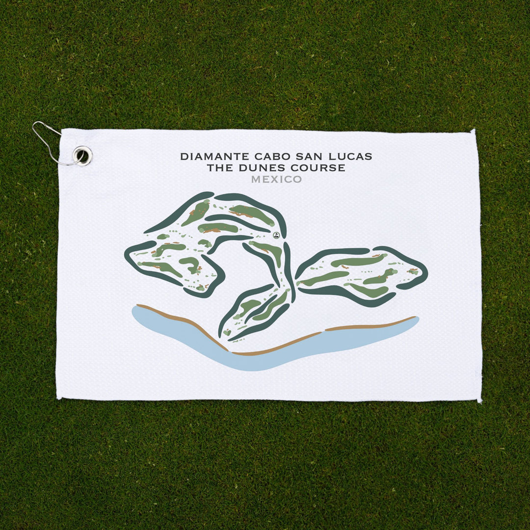Diamante Cabo San Lucas The Dunes Course, Mexico - Printed Golf Courses