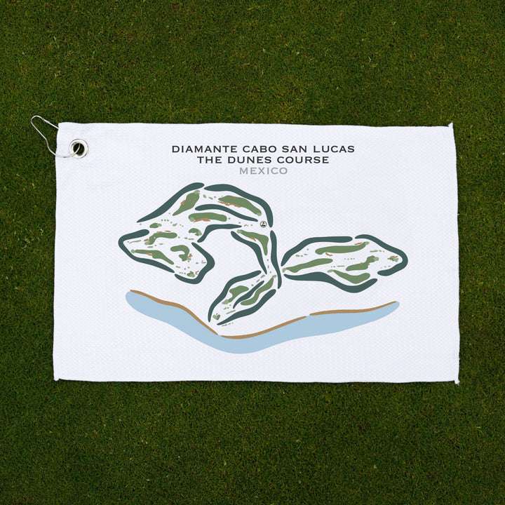 Diamante Cabo San Lucas The Dunes Course, Mexico - Printed Golf Courses